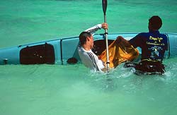 canoeing kayak roll capsize