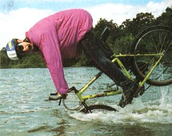 Wet Cyclist