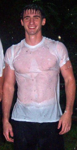 Foam parties get your clothes really wet.